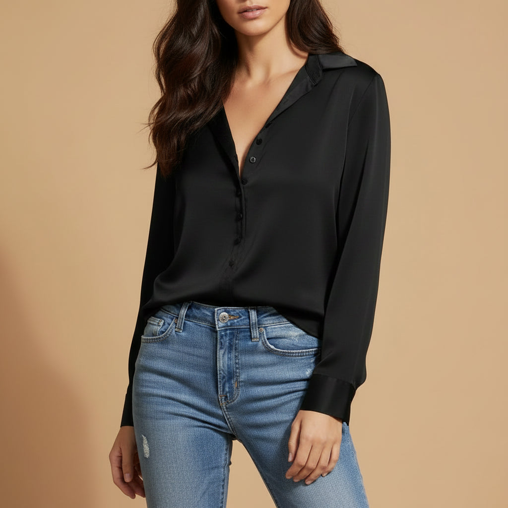 Women's Elegant Buttons Blouse